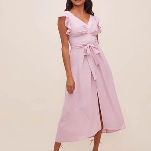 Euphoria Ruffle Sleeve Dress